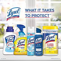 Lysol Disinfectant Wipes Multi-Surface Antibacterial Cleaning Wipes For Disinfecting and Cleaning Lemon and Lime Blossom 80 Count (Pack of 2)