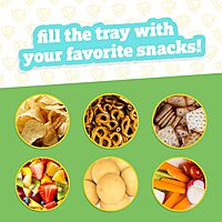 Nostalgia Taco Tuesday 10-Inch Tortilla Chip & Salsa Bowl, Perfect For Potato Chips, Pretzels, Veggies, Ranch, Guacamole