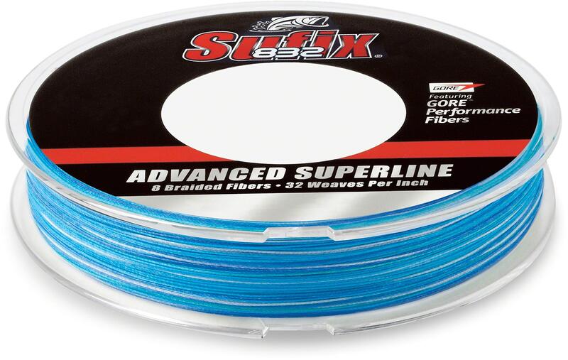 Sufix 832  Advanced Superline  Braid - 30lb - Coastal Camo - 150 yds