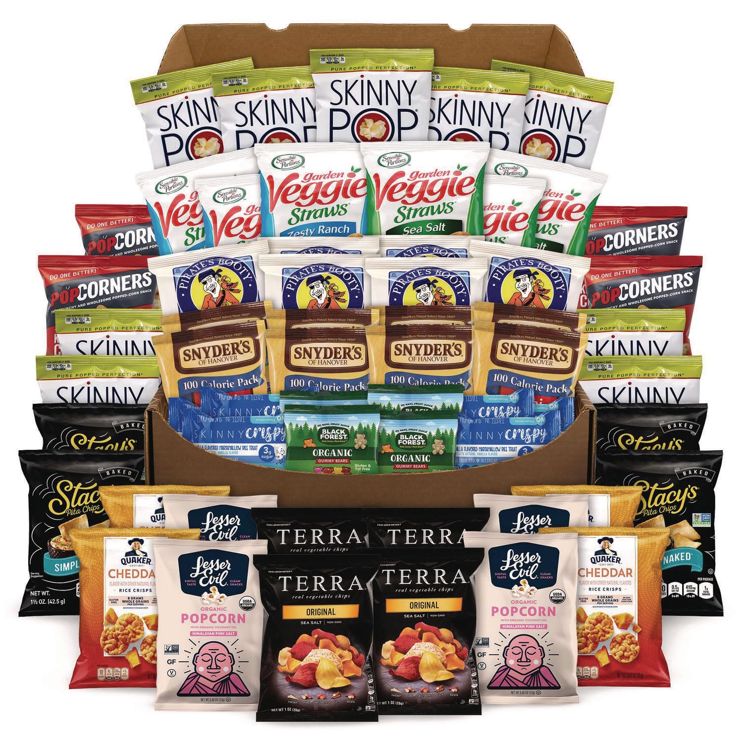 Snack Box Pros Big Healthy Snack Box, 61 Assorted Snacks