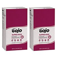GOJO SUPRO MAX Heavy-Duty Hand Cleaner Refill for PRO TDX, 5000 mL (Pack of 2)