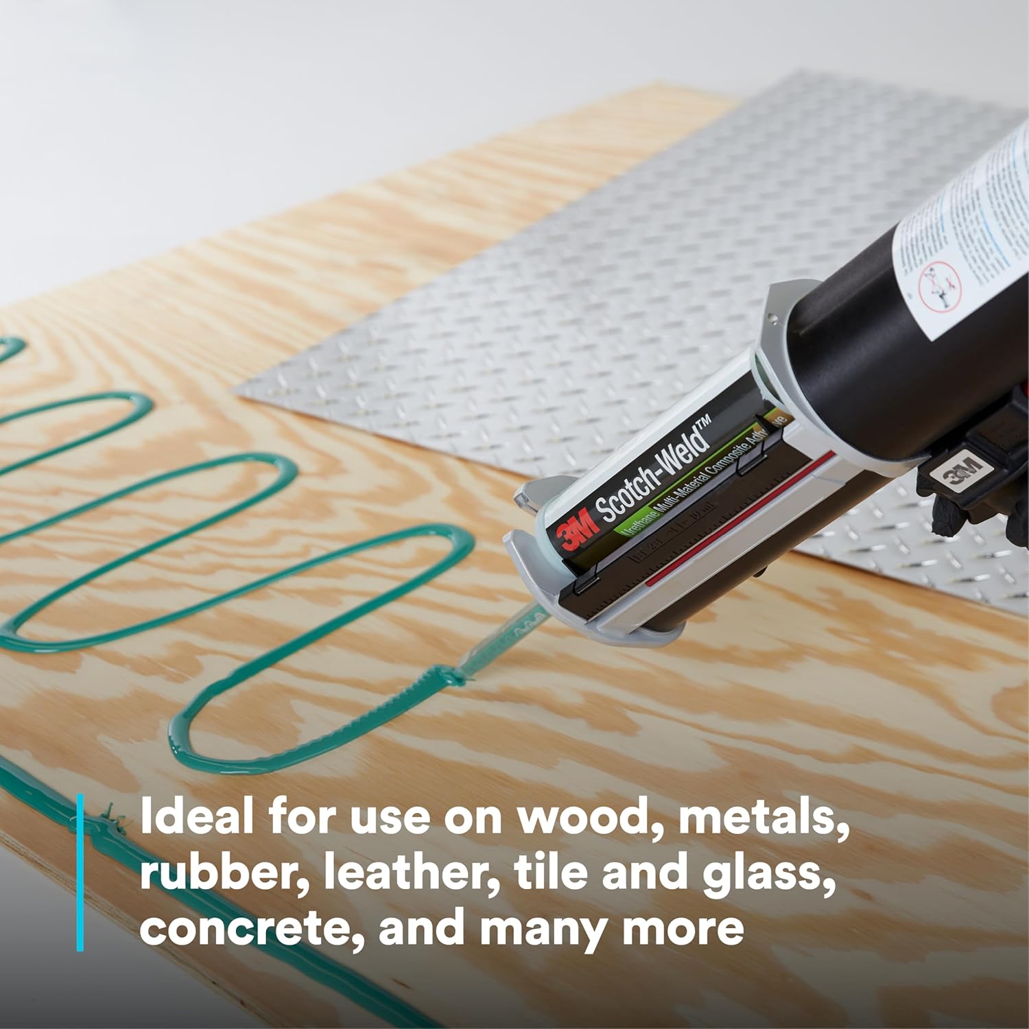 3M Scotch-Weld Composite Urethane Adhesive DP6310NS Green, 48.5 mL Duo-Pak