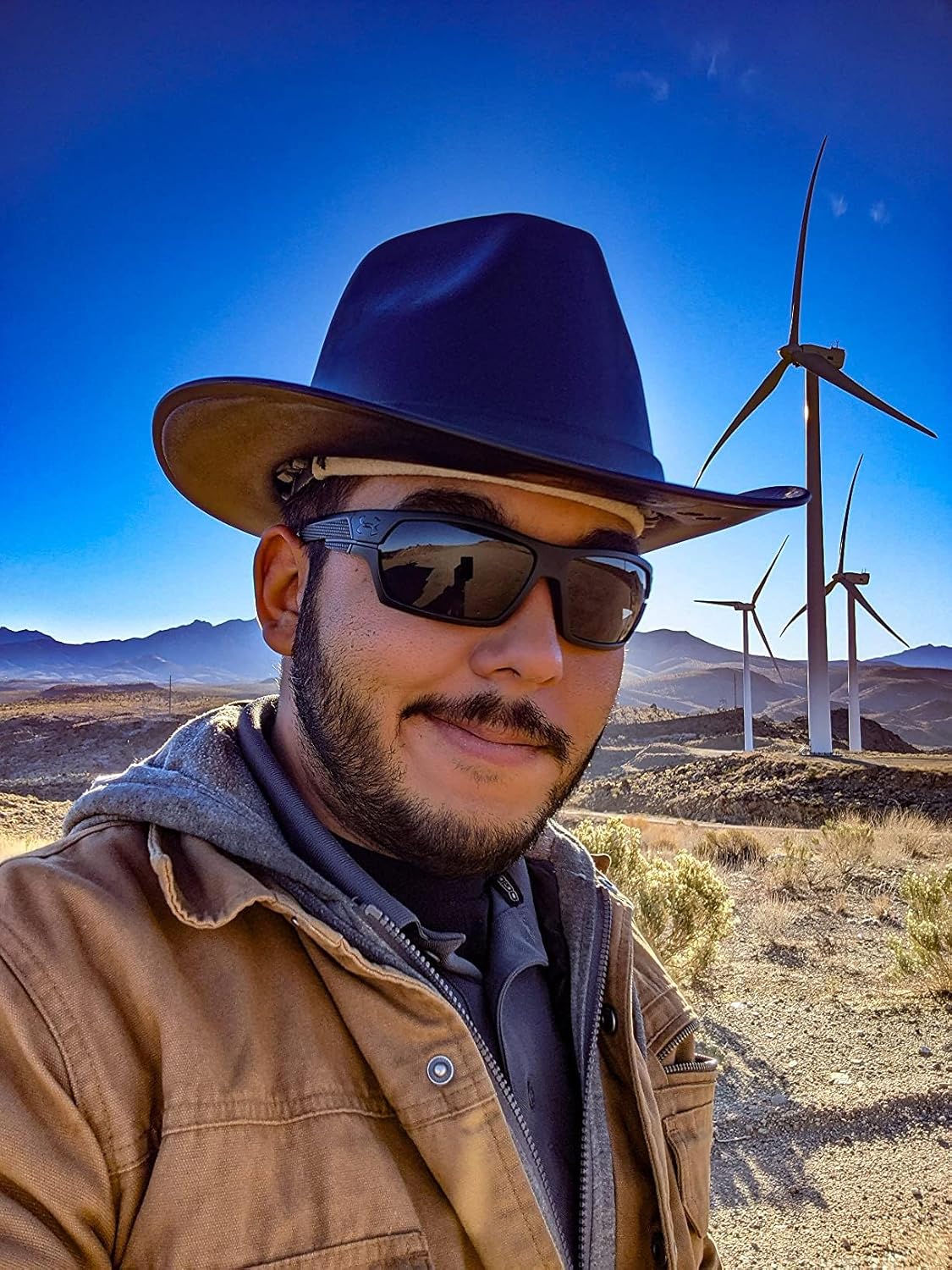 OCCUNOMIX Vulcan Cowboy Style Hard Hat with Ratchet Suspension