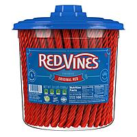 Red Vines Licorice, Original Red Flavor Soft & Chewy Candy Twists, 3.5 lbs, 56 Ounce 3.5 Pound (Pack of 1) Candy
