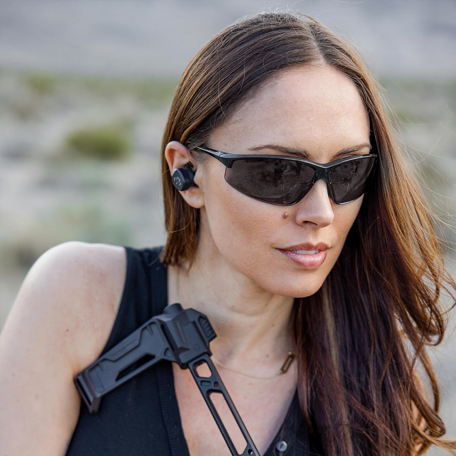 WALKER'S Ikon Tanker Open Full-Frame Shooting Glasses