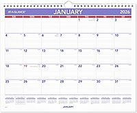 AT-A-GLANCE Monthly Wall Calendar