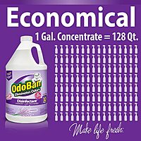 OdoBan Disinfectant Concentrate and Odor Eliminator, 1 Gallon, Lavender Scent
