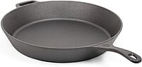 COMMERCIAL CHEF Pre-Seasoned Cast Iron Skillets