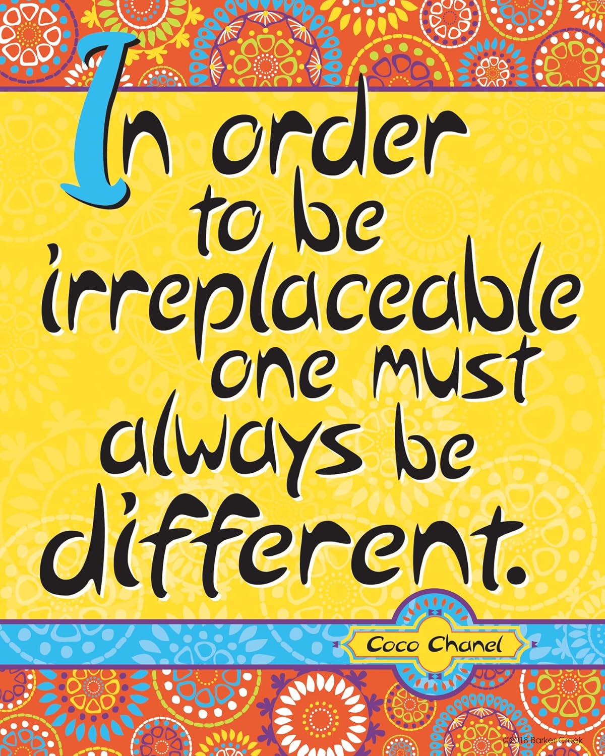 BARKER CREEK Art Print Set - Inspirational Classroom & Home Décor