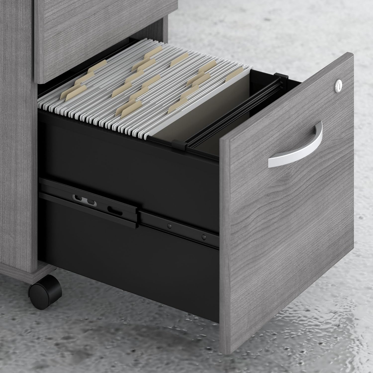 Bush Business Furniture Studio C 3-Drawer Mobile File Cabinet