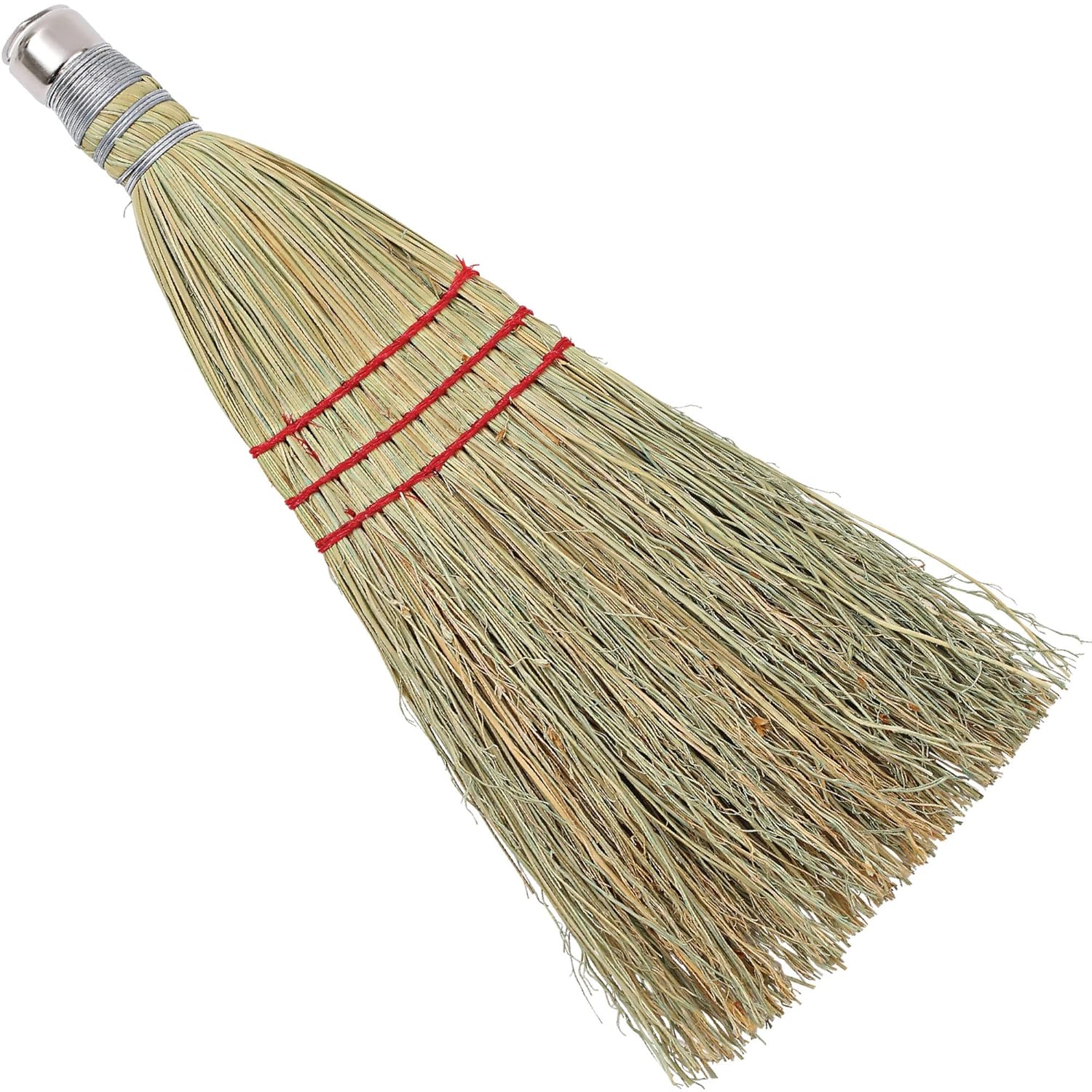Genuine Joe Whisk Broom, Metal Hang Ring, Natural, 1 Count
