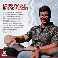 VERTX Dadeland CCW Mens Concealed Carry Shirt
