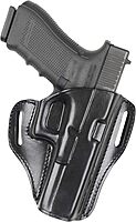 BIANCHI Model 57 Remedy Open-Top Full-Grain Leather Belt Slide Holster