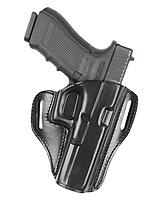 BIANCHI Model 57 Remedy Open-Top Full-Grain Leather Belt Slide Holster