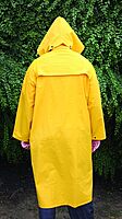 MAGID MCR Safety 200CX2 49-Inch Classic PVC/Polyester Coat with Detachable Hood, Yellow, 2X-Large