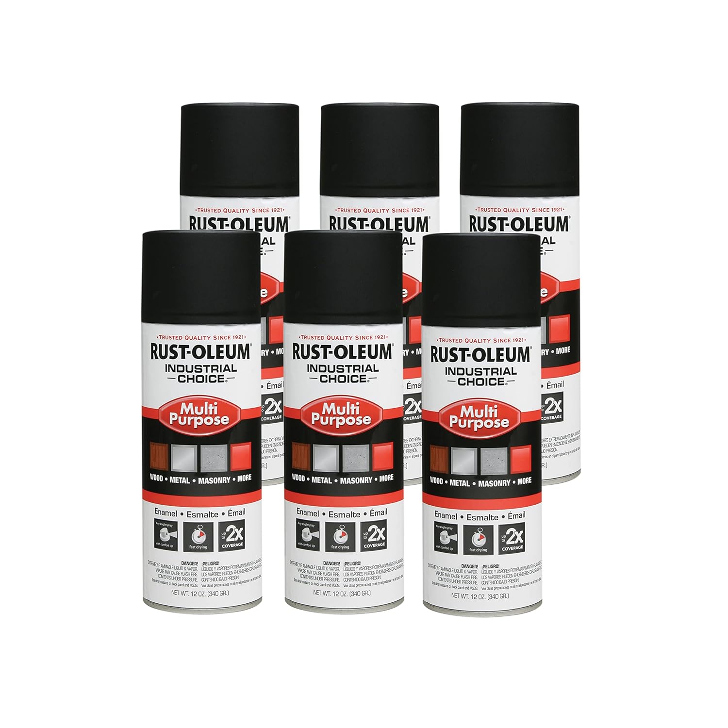 Rust-Oleum Industrial Choice 1600 System Multi-Purpose Enamel Spray Paint