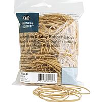 Sparco Premium Quality Rubber Bands - Size: #19 - 3.50in Length x 60 mil Width - 30 mil Thickness - Sustainable - 425 / Box - Natural