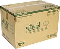 STALKMARKET Jaya 100% Compostable Clear PLA Salad Bowls & Lids