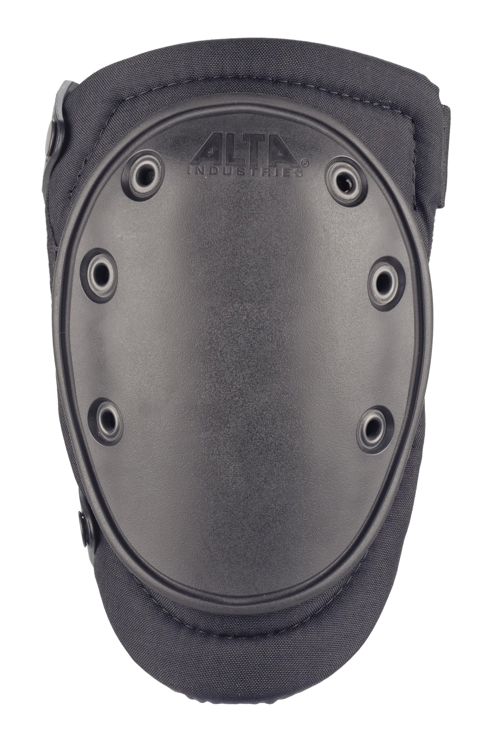 ALTA 50413 AltaFLEX Knee Protector Pad, Black Cordura Nylon Fabric, AltaLOK Fastening, Flexible Cap, Long