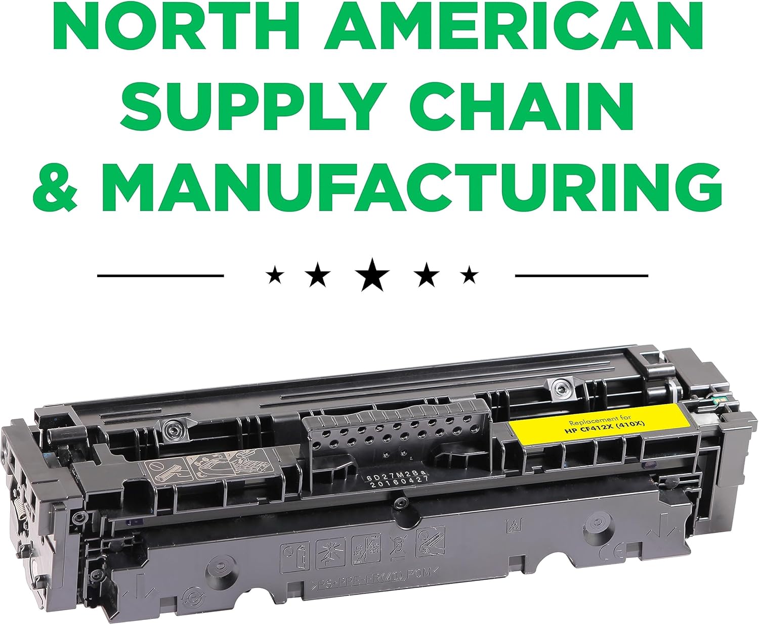 Clover Remanufactured Toner Cartridge Replacement for HP 410X/410A