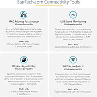 StarTech.com Universal USB-C and Thunderbolt Docking Station