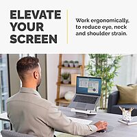 Fellowes Breyta Adjustable Laptop Stand, 12 Height Adjustments