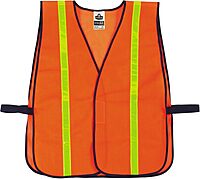 ERGODYNE GloWear 8040HL Non-Certified Hi-Gloss High Visibility Vest
