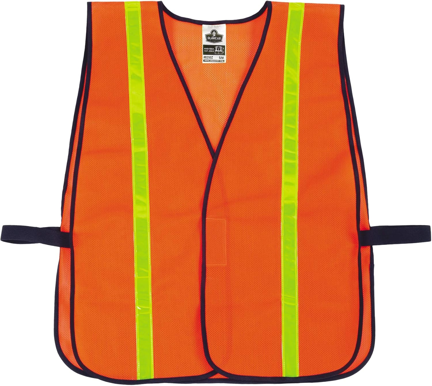 ERGODYNE GloWear 8040HL Non-Certified Hi-Gloss High Visibility Vest