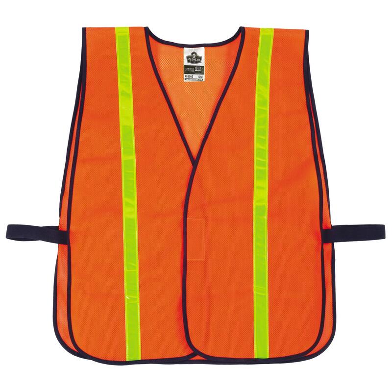 ERGODYNE GloWear 8040HL Non-Certified Hi-Gloss High Visibility Vest