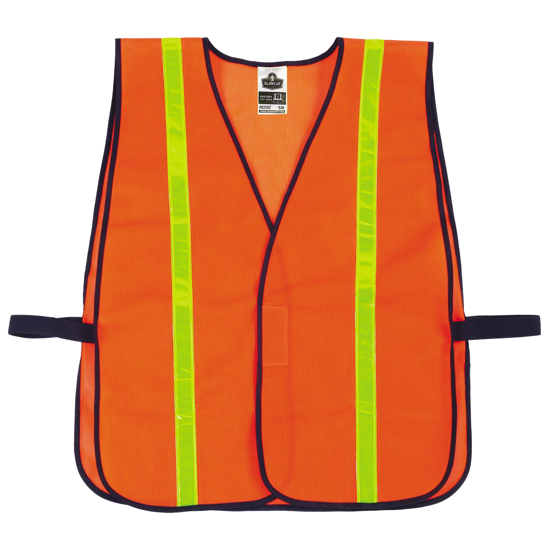 ERGODYNE GloWear 8040HL Non-Certified Hi-Gloss High Visibility Vest