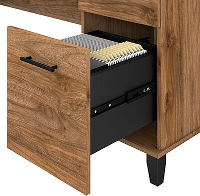 Bush Furniture Somerset 72W Office Desk with Drawers