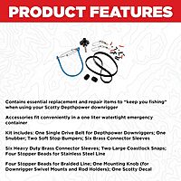 Scotty #1158 Depthpower Downrigger Accessory Kit, Black