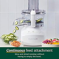 Cuisinart Food Processor with Universal Blade and Reversible Shredding/Slicing Discs