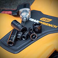 GEARWRENCH 39 Pc. 1/2" Drive 6 Pt. Impact Socket Set, Standard & Deep, SAE - 84947N, Black