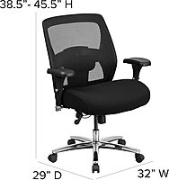 Flash Furniture Hercules Series Big & Tall Swivel Office and Gaming Chair