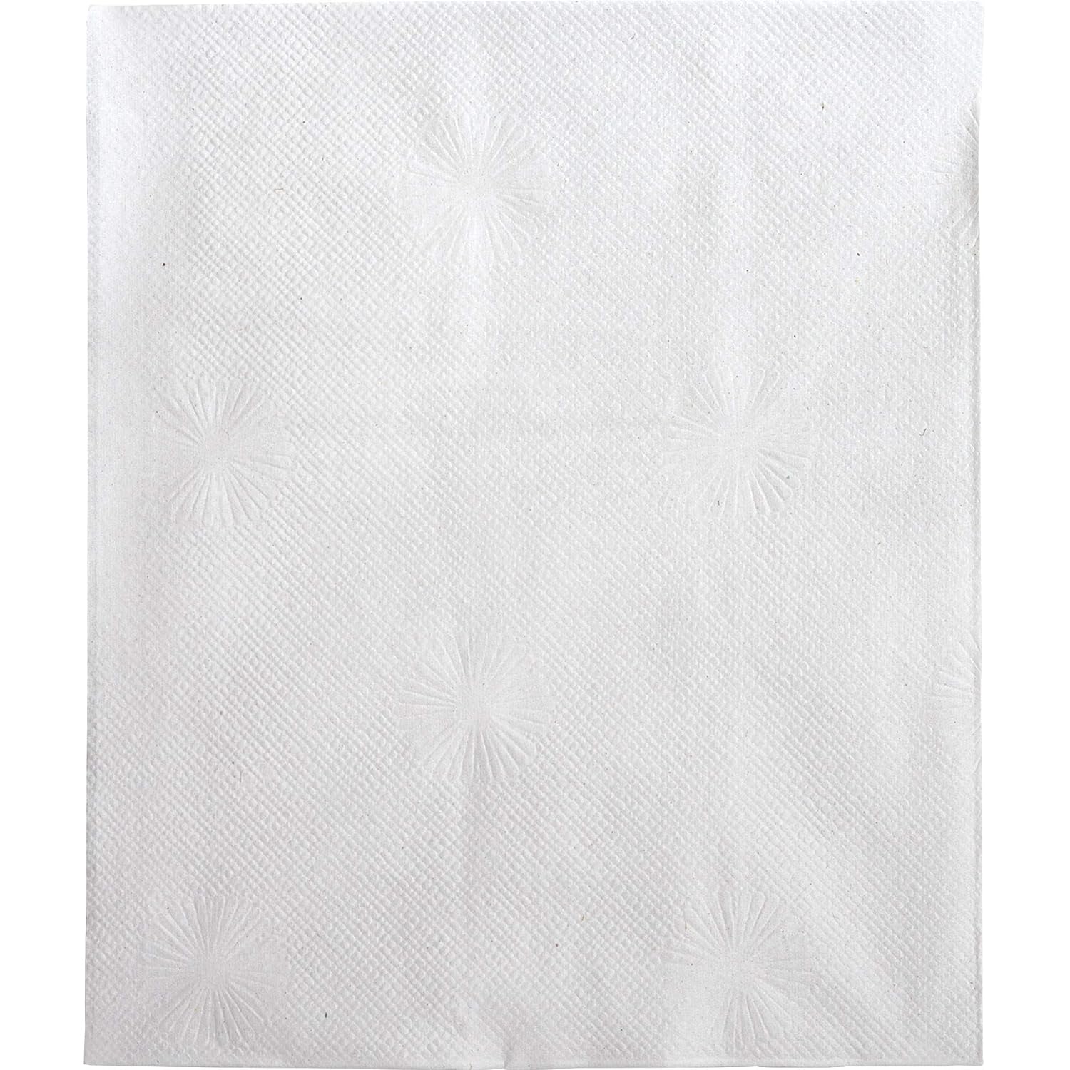 Genuine Joe, GJO11254PK, 1-ply Embossed Lunch Napkins, 400 / Pack, White