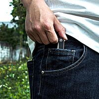 CIVIVI Mini Elementum Flipper Pocket Knife with 1.83" 14C28N Blade