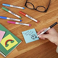 Sharpie 37665PP Permanent Markers, Ultra Fine, 5 Pack