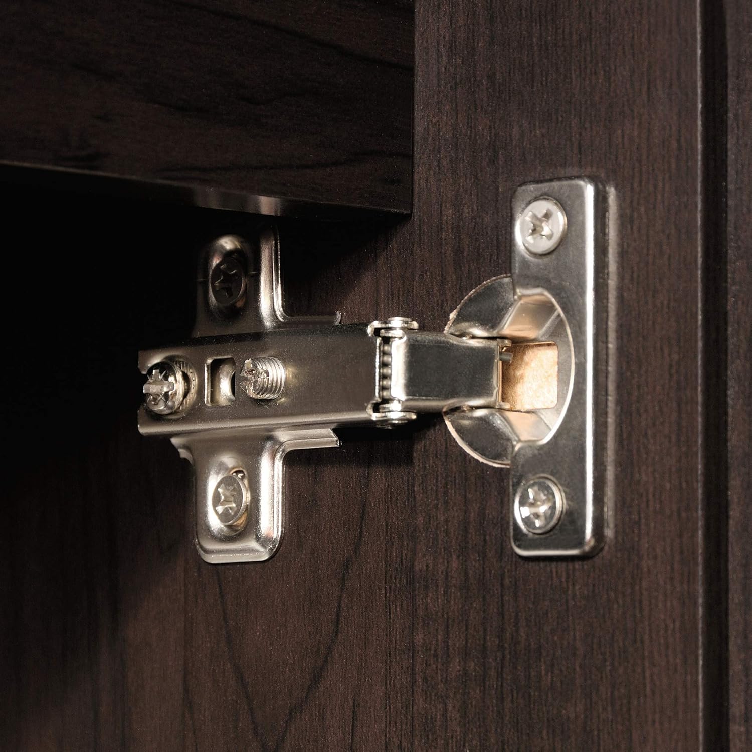 Sauder Select Multipurpose Bedroom Armoire Wardrobe Closet Pantry Storage Cabinet with Drawers and Hanging Rail