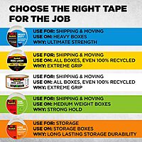 Scotch Box Lock Packing Tape, Clear Packaging Tape, Extreme Grip Box Tape for Holiday Shipping, 1.88 in. x 22.2 yd., 6 Tape Rolls with Dispensers