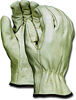 MCR SAFETY 3402 Grain Pigskin Driver CD Grade Economy Gloves