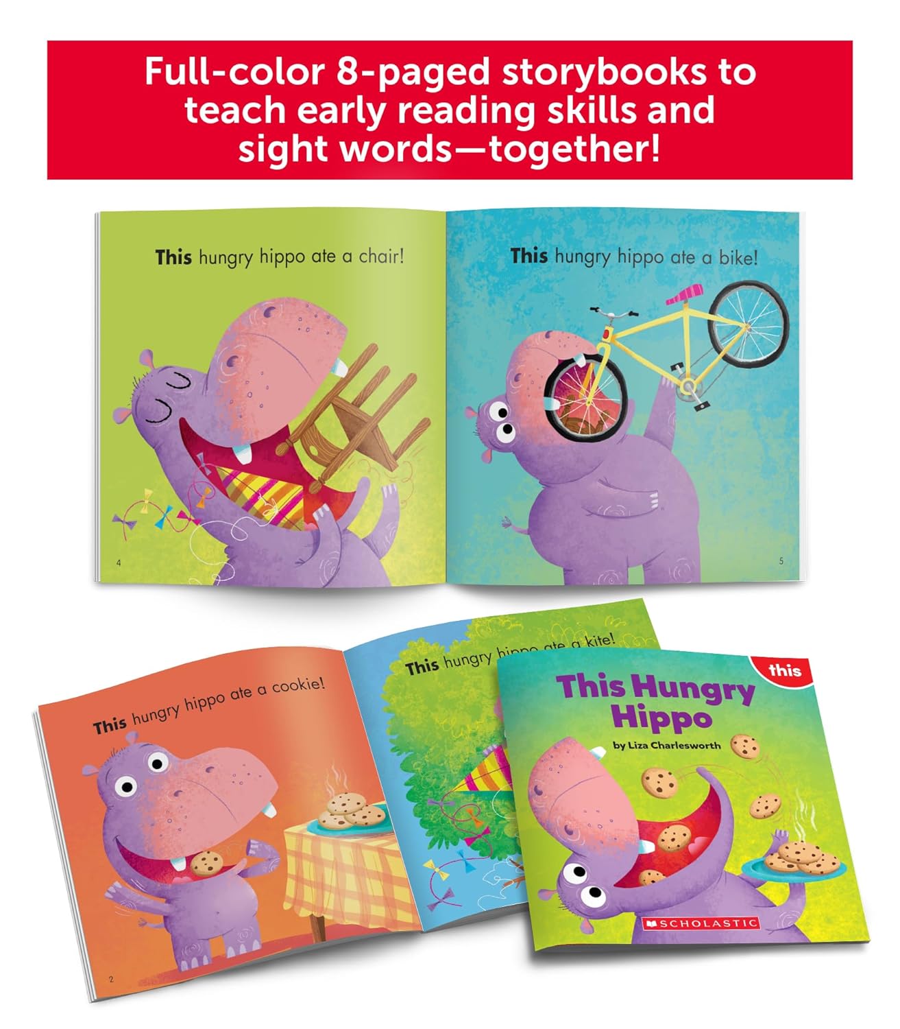 Sight Word Stories: Guided Reading Level A: Fun Books That Teach 25 Sight Words to Help New Readers Soar (Scholastic Guided