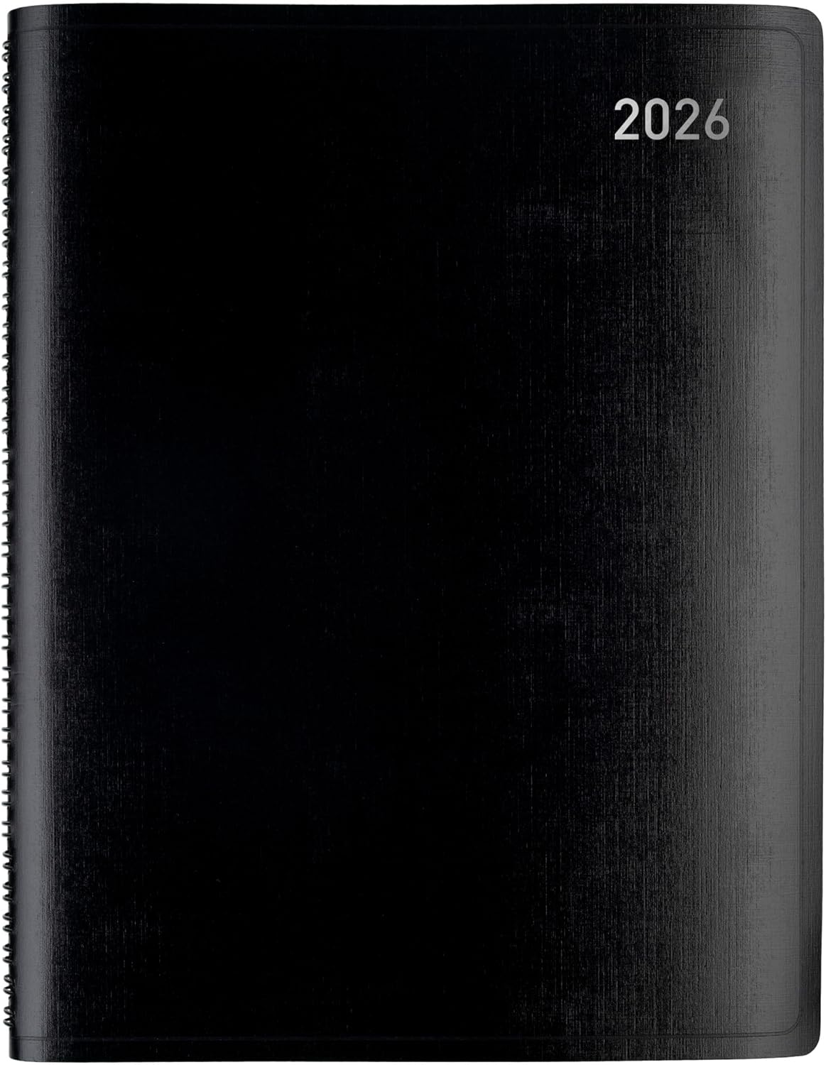 Office Depot Brand Weekly Monthly Planner, 8" x 11", Black, January 2026 to December 2026, OD71080026