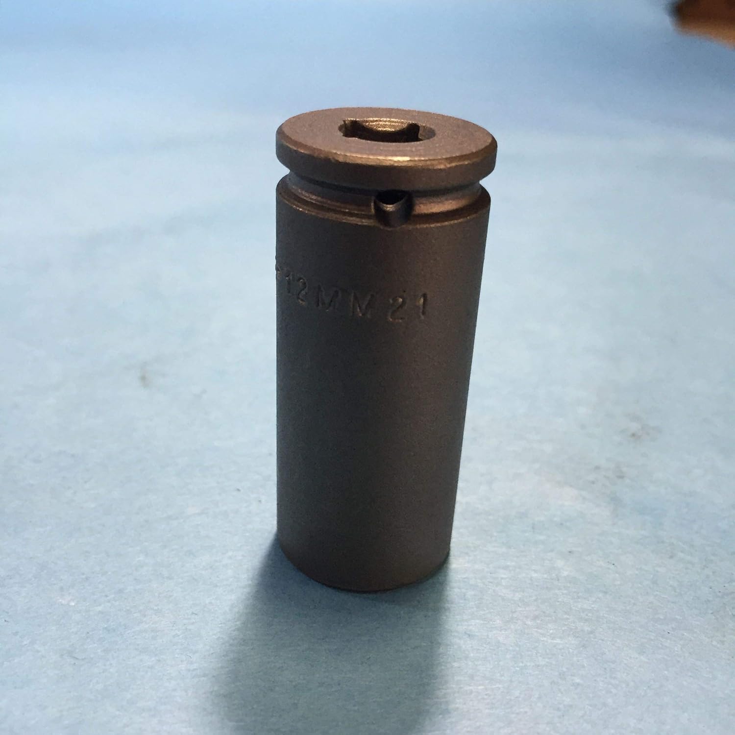 Impact Socket: 1/4" Drive, 12mm Socket, Hex Drive