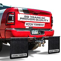 ROCK TAMERS Hub Mudflap System - Adjustable and Removable