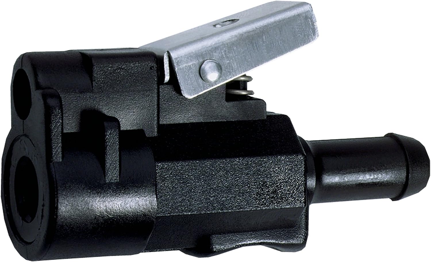 Attwood (8890LP6) Mercury Fuel Tank Quick-Connect Hose Fitting (3/8" Barb)