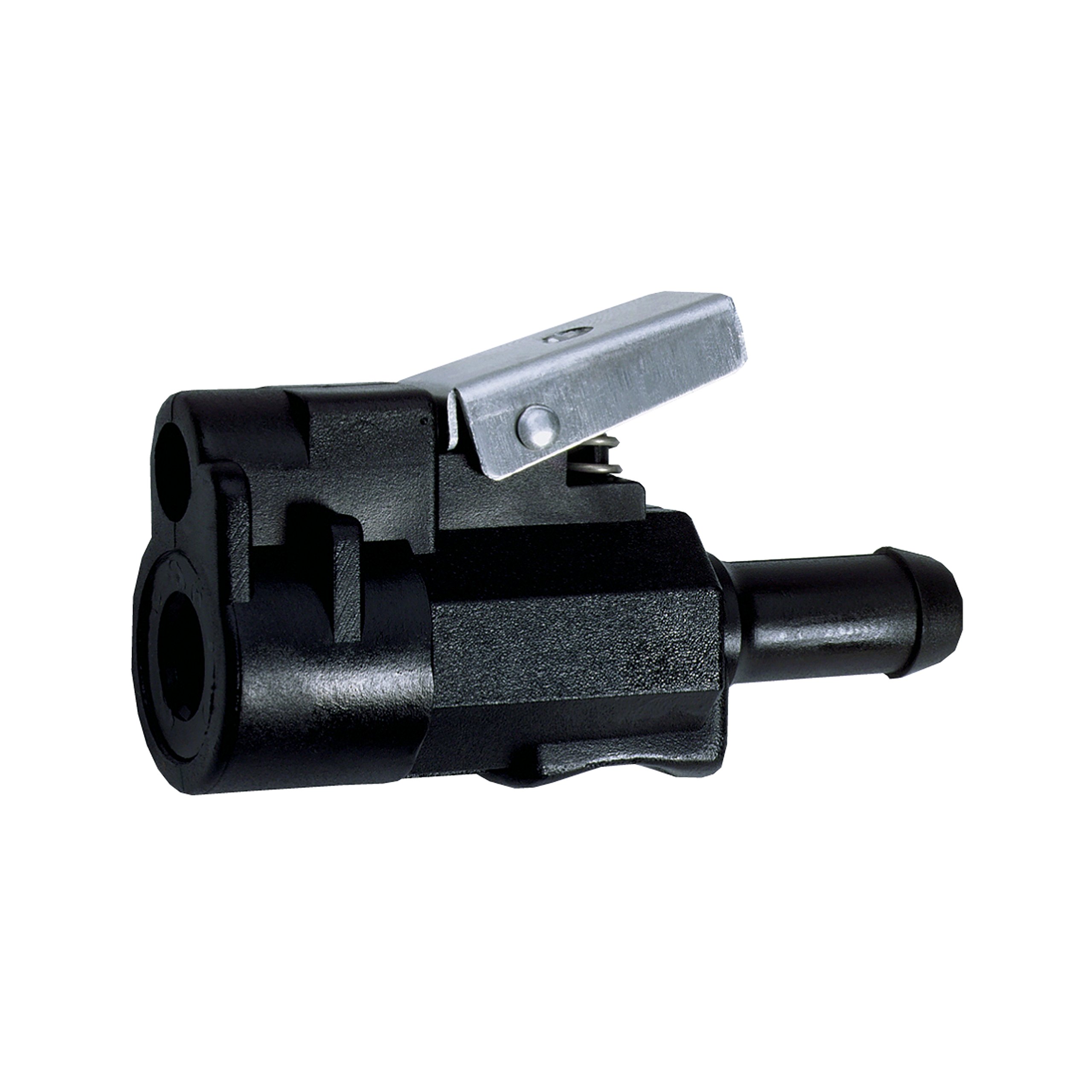 Attwood (8890LP6) Mercury Fuel Tank Quick-Connect Hose Fitting (3/8" Barb)