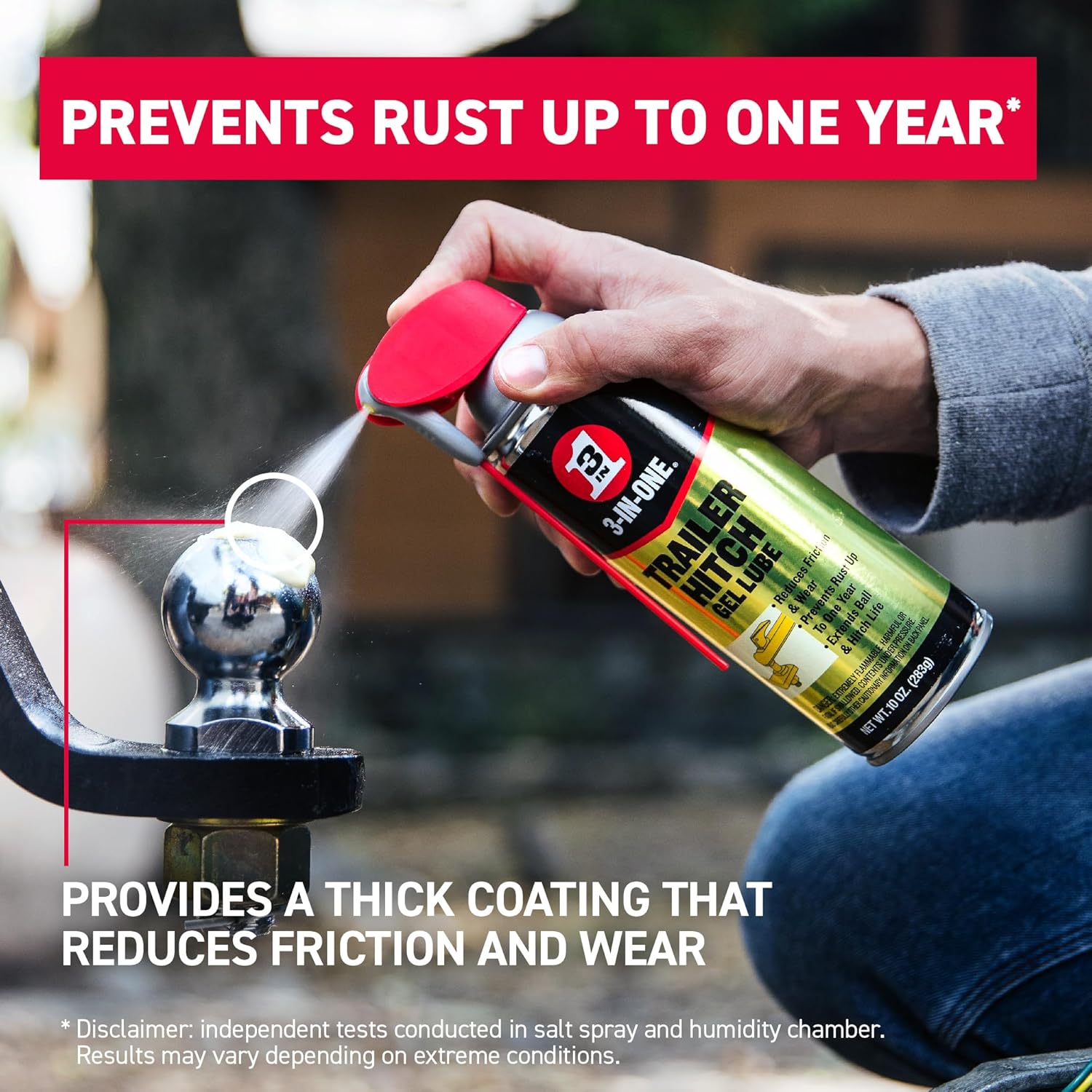 3-IN-ONE Trailer Hitch Gel Lube 3-In-One 120107 Trailer Hitch Gel Lube