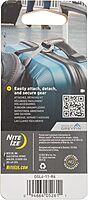 Nite IZE G-Series SlideLock Dual Chamber Stainless Steel Carabiner Keychain