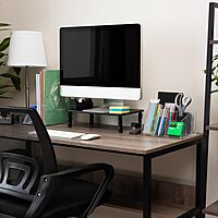 MIND READER Acrylic Desktop Organizer, Clear